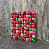 Multiredish Tie Dye Square Trivet